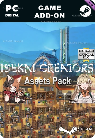 ✅💙RPG MAKER MZ - ISEKAI CREATORS ASSETS PACK💙STEAM
