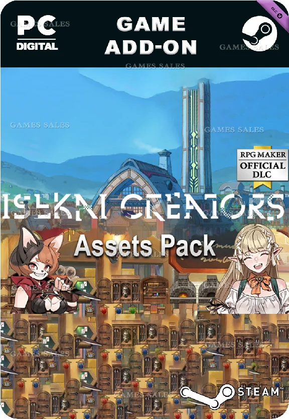 ✅💙RPG MAKER MZ - ISEKAI CREATORS ASSETS PACK💙STEAM