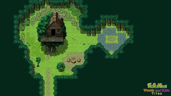 ✅💙RPG MAKER MZ - FSM: WOODS AND CAVE💙STEAM GIFT🤖AUTO