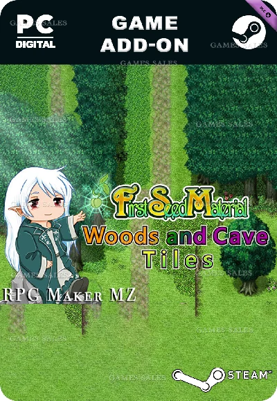 ✅💙RPG MAKER MZ - FSM: WOODS AND CAVE💙STEAM GIFT🤖AUTO