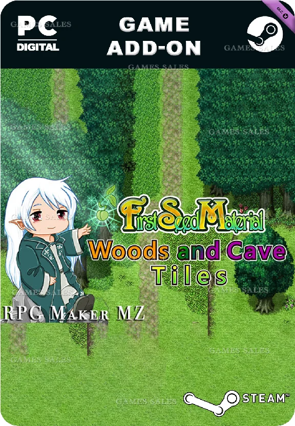 ✅💙RPG MAKER MZ - FSM: WOODS AND CAVE💙STEAM GIFT🤖AUTO