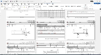 Screw. Drawing and manufacturing process