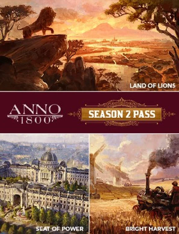 Anno 1800 SEASON 1-2-3-4 PASS ❗DLC❗ - PC ❗RU❗
