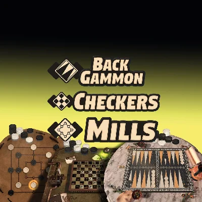 3in1 Game Collection: Backgammon + Checkers + Mills PS5