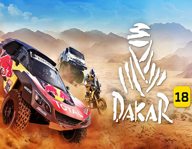 Dakar 18 + Bonus DLC / STEAM KEY 🔥