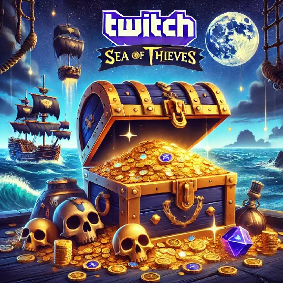 🎮Sea of ​​Thieves➤TWITCH DROPS➤56 ITEMS➤SKINS
