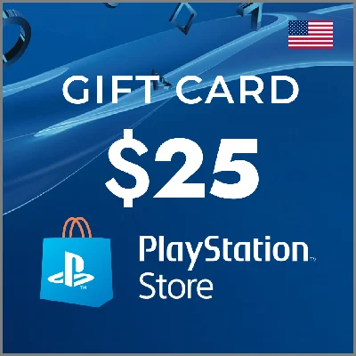 Playstation PSN Карта 💳 25 USD 🎮 США