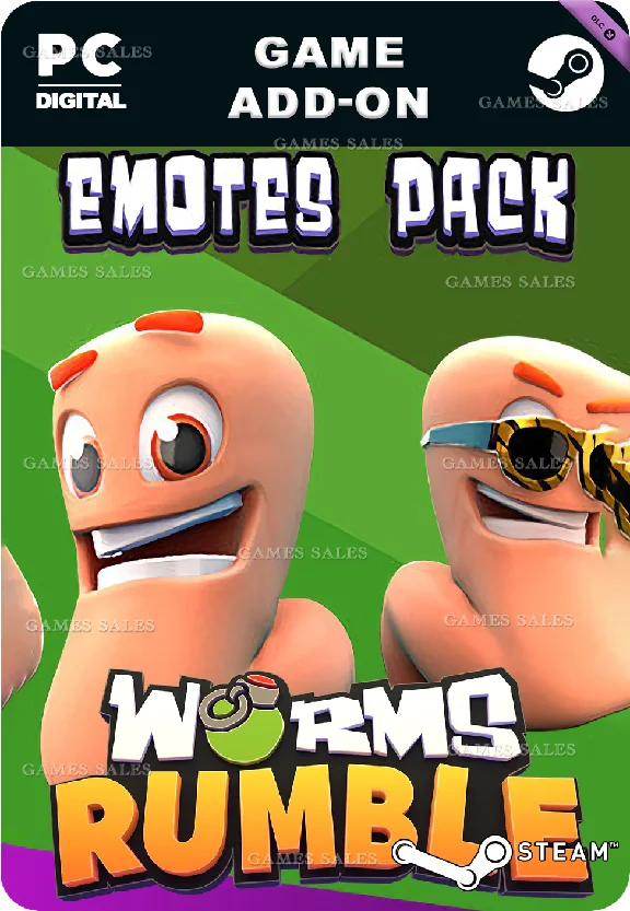 ✅💙WORMS RUMBLE - EMOTE PACK💙STEAM GIFT🤖АВТОДОСТАВКА