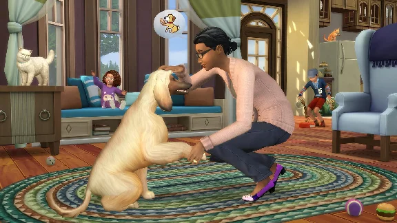 ✅The Sims 4 Cats & Dogs DLC 🟠EA APP🔑KEY🌎RU+CIS +🎁