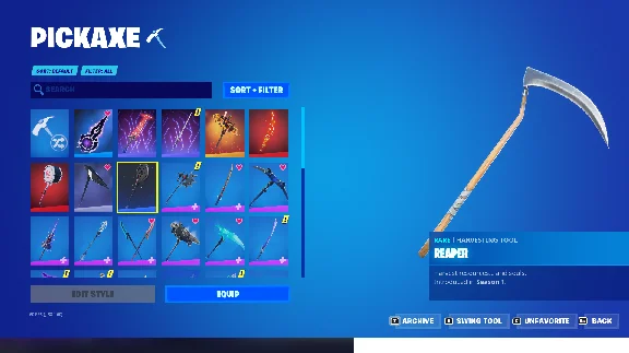 FORTNITE🎮 40 skins Account |OG Reaper Axe Anime| @