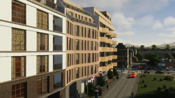 Cities: Skylines II - Creator Pack: Urban Promenades DL