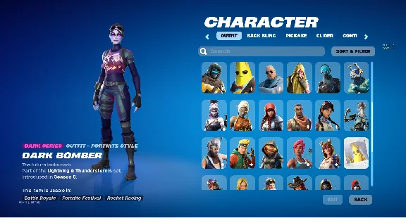 FORTNITE 🎮47 SKINS ACCOUNT |OG STW YULE TROOPER| MAIL