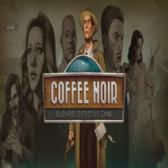🧸 Coffee Noir - Business Detective Game ✅ GOG 🧸 (PC)