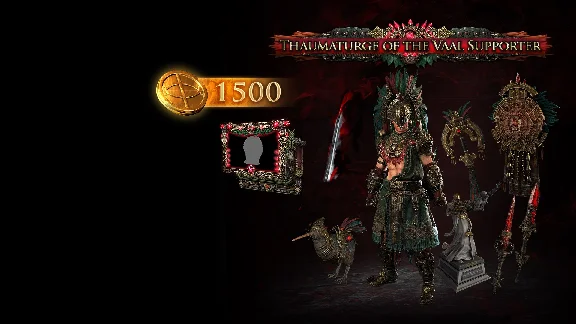 Thaumaturge of the Vaal Supporter Pack Path of Exile 2