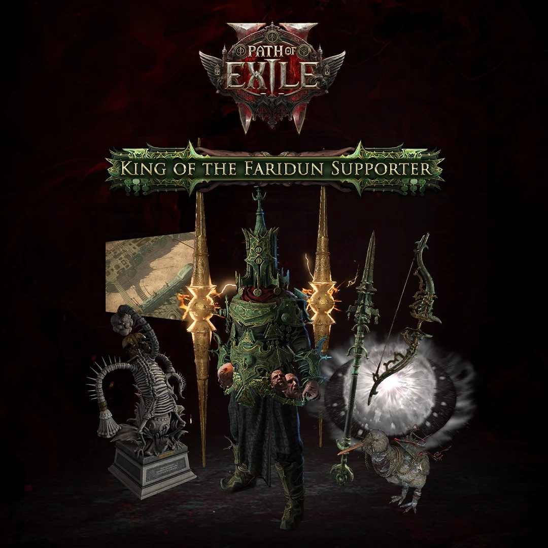 King of the Faridun Supporter Pack Path of Exile 2