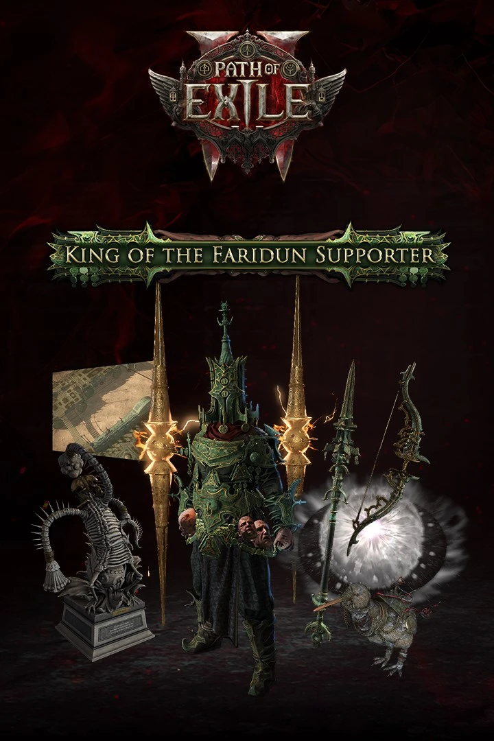 King of the Faridun Supporter Pack Path of Exile 2