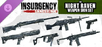 Insurgency: Sandstorm - Night Raven Weapon Skin Set 💎 