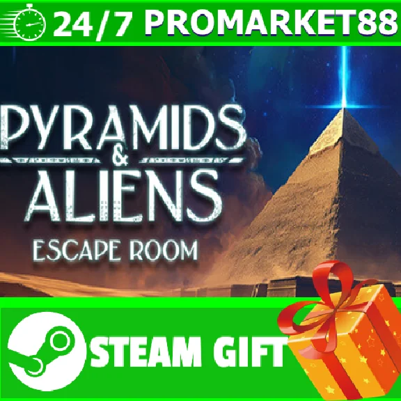 ⭐️ALL COUNTRIES⭐️ Pyramids and Aliens Escape Room STEAM