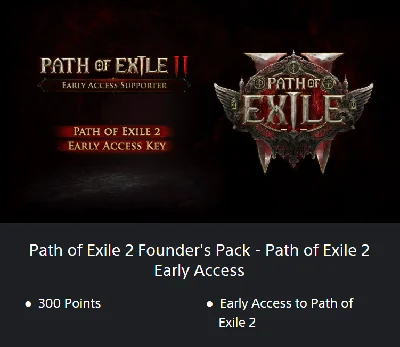 💥Path of Exile 2 Founder´s Pack / Early  🔵 PS5 🔴ТR🔴