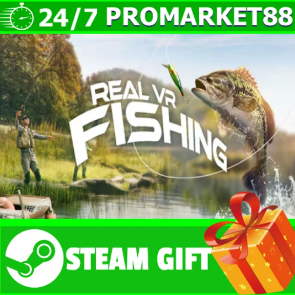 ⭐️ВСЕ СТРАНЫ+РОССИЯ⭐️ Real VR Fishing STEAM GIFT