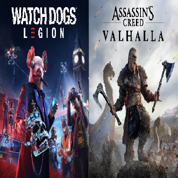 🔴 Assassin’s Creed Valhalla + Watch Dogs: Legion Bundl
