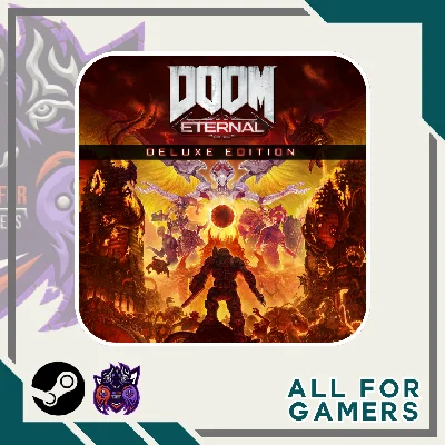 ❇️DOOM Eternal Deluxe Edition КЛЮЧ Steam РУ/СНГ💫