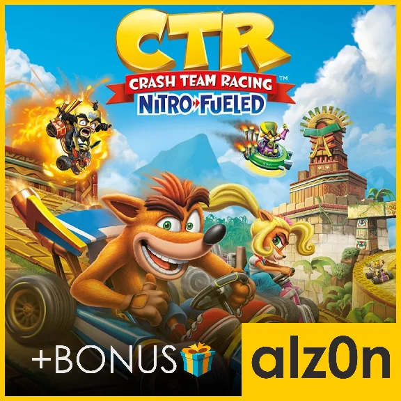 🟥Crash Team Racing Nitro-Fueled + 450 games🧿PC