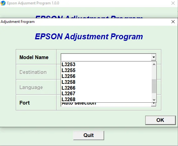 Сброс Epson L3258 L1218 L1259 L3218 L3258 L3269