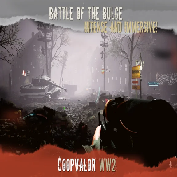 🔴 CoopValor WW2 Battle of the Bulge ✅ EPIC GAMES 🔴 (P