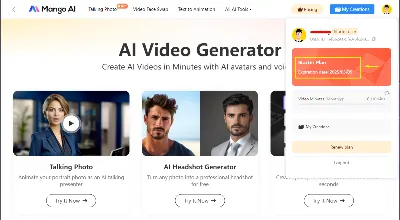 🌄 Mango AI | Video Generator | Стартовый счет 3 месяца