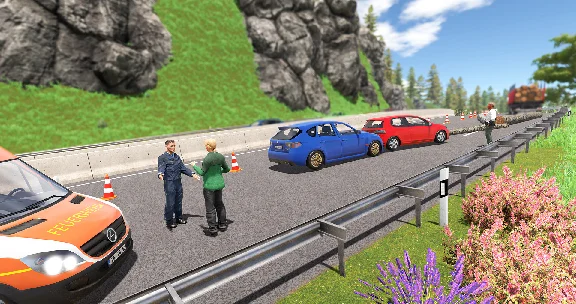 ⭐️Autobahn Police Simulator 2 / Steam Key / RU+Global