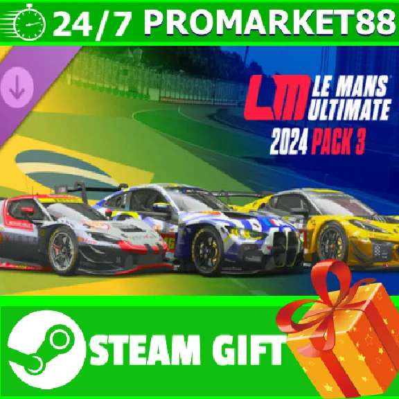 ⭐️ALL COUNTRIES⭐️ Le Mans Ultimate 2024 Pack 3 STEAM