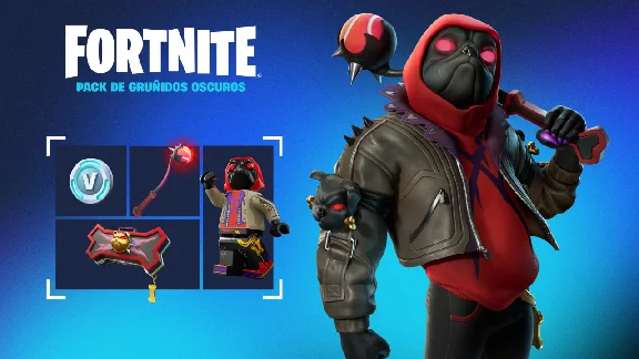 ✅❤️Fortnite Darkest Grumbling Pack + 600 vb XBOX KEY🔑✅
