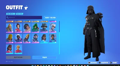 FORTNITE🎮24 ACCOUNT SKINS |SOCCER DARTH| MAIL