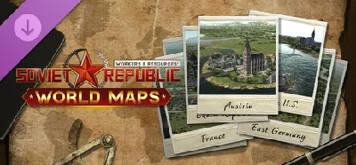 🔑Workers & Resources: Soviet Republic - World Maps