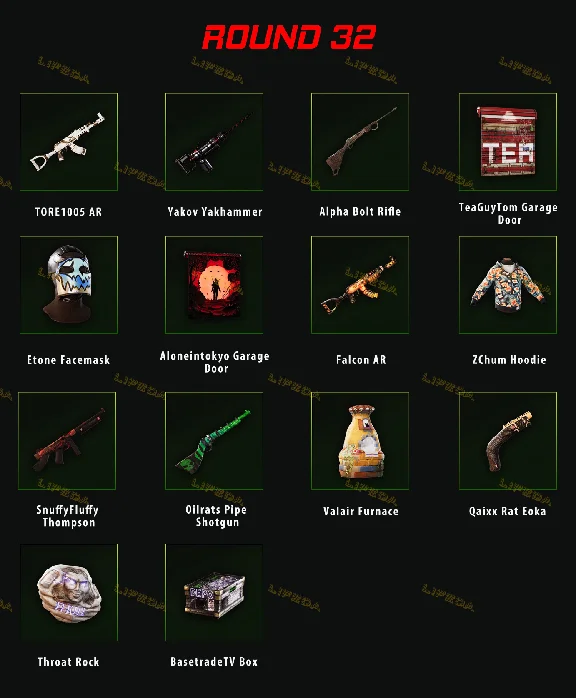 🔥 RUST ПРЕДМЕТЫ ✦TWITCH DROPS✦Раунд 32✦ 14 СКИНОВ + 🎁