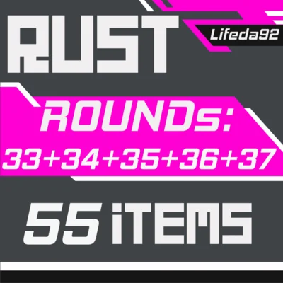 🔥 RUST✦TWITCH DROP✦Раунд 33+34+35+36+37✦ 55 СКИНОВ +🎁