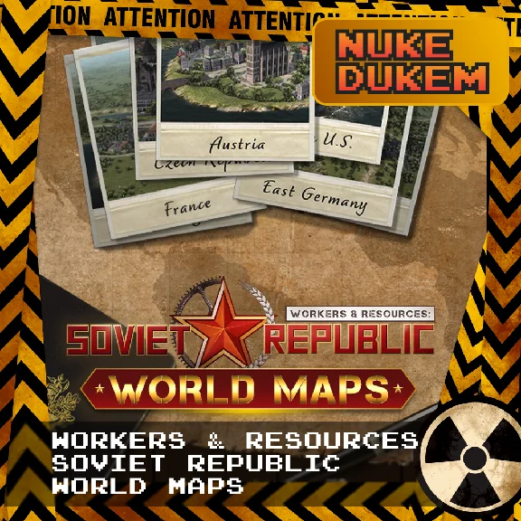 Workers & Resources: Soviet Republic - World Maps |КЛЮЧ
