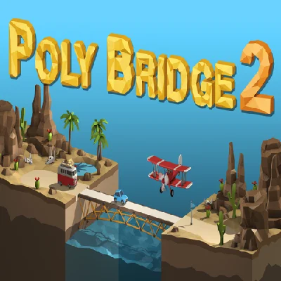 🔴 Poly Bridge 2 ✅ EPIC GAMES 🔴 (PC)
