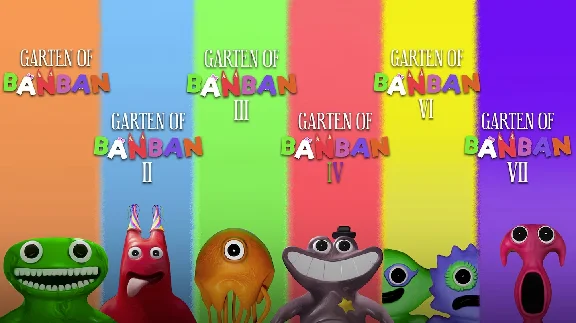 ✅ Garten of Banban Bundle: 1+2+3+4+6+7 XBOX KEY 🔑
