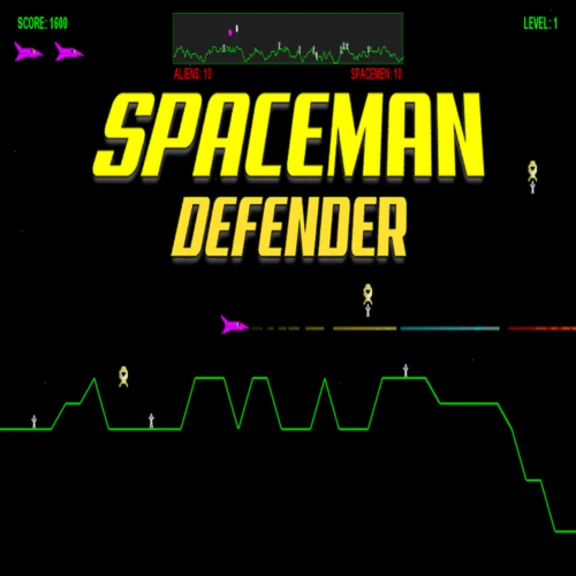🔴 Spaceman Defender ✅ EPIC GAMES 🔴 (PC)
