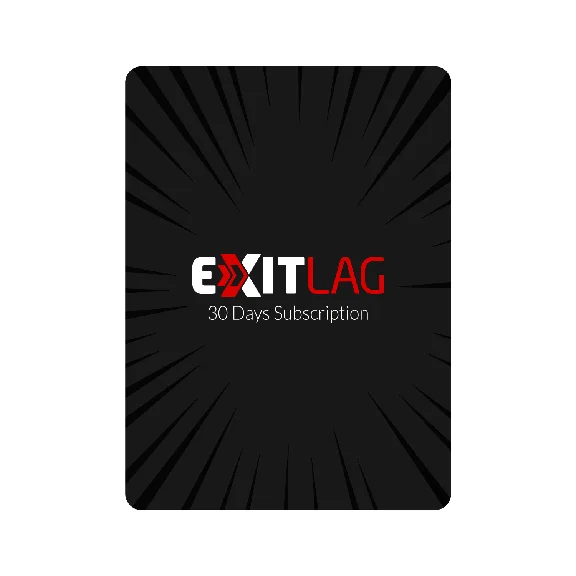 EXITLAG МЕСЯЦ ПОДПИСКИ АККАУНТ