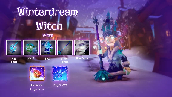 Witch It - Winterdream Witch Skin Pack 💎 STEAM RUSSIA