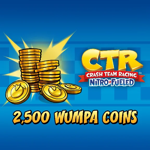 Crash™ Team Racing Nitro-Fueled - 2500 Wumpa Coins✅PSN