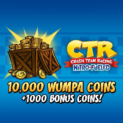 Crash Team Racing NitroFueled 10000 1000 Wumpa Coins✅PS