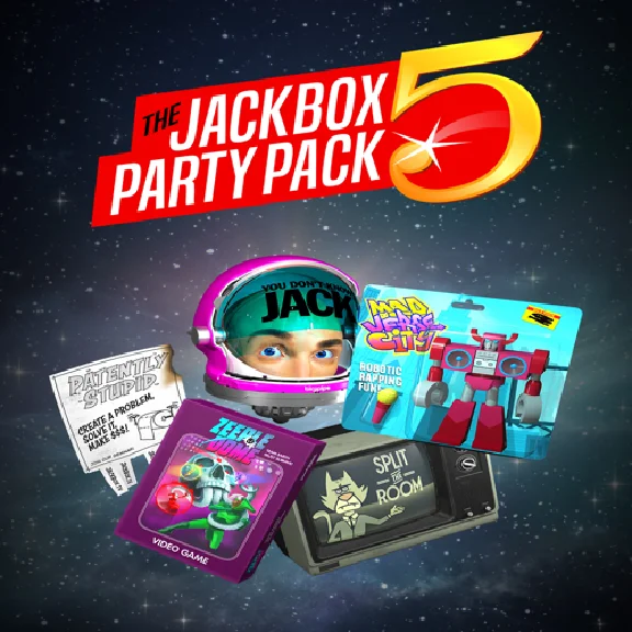 🔴 The Jackbox Party Pack 5 ✅ EPIC GAMES 🔴 (PC)