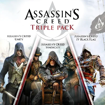 ✅Набор AC: Черный флаг, Единство, Синдикат✅PS4✅ПСН