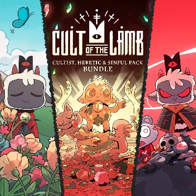 ✅Cult of the Lamb Cultist Heretic and Sinful Pack Bundl