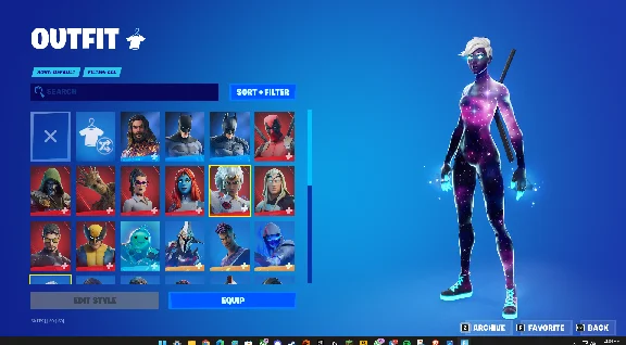FORTNITE🎮42 ACCOUNT SKINS|GALAXY, BATMAN, MIDAS| @