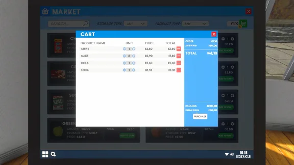 ⭐️Supermarket Simulator / Steam Key / RU+Global